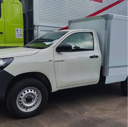 Toyota Hilux Dry Box Conversion