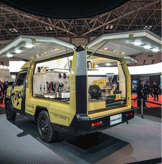 Toyota Rangga Mobile Cafe Concept
