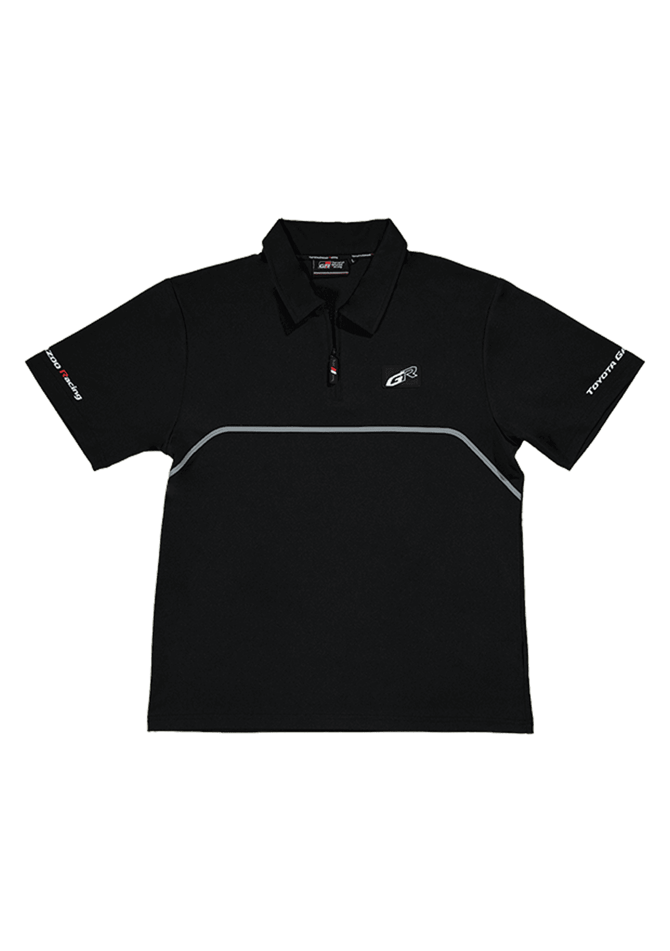 GAZOO Sporty Polo Shirt Black